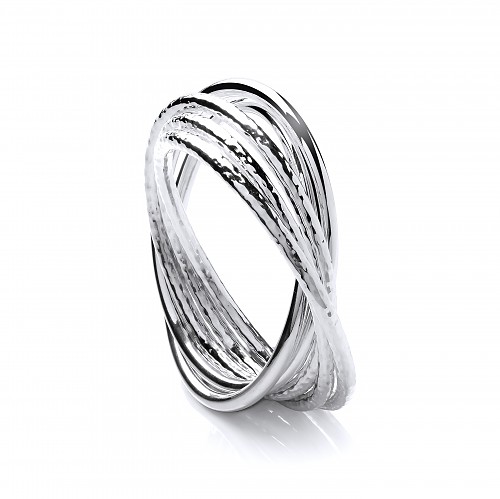 Silver bangle