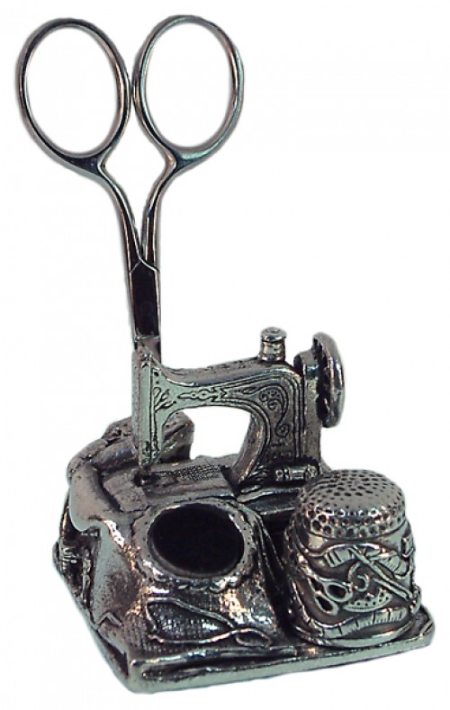 Pewter Sewing Station