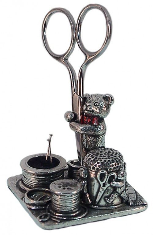 Pewter Sewing Station