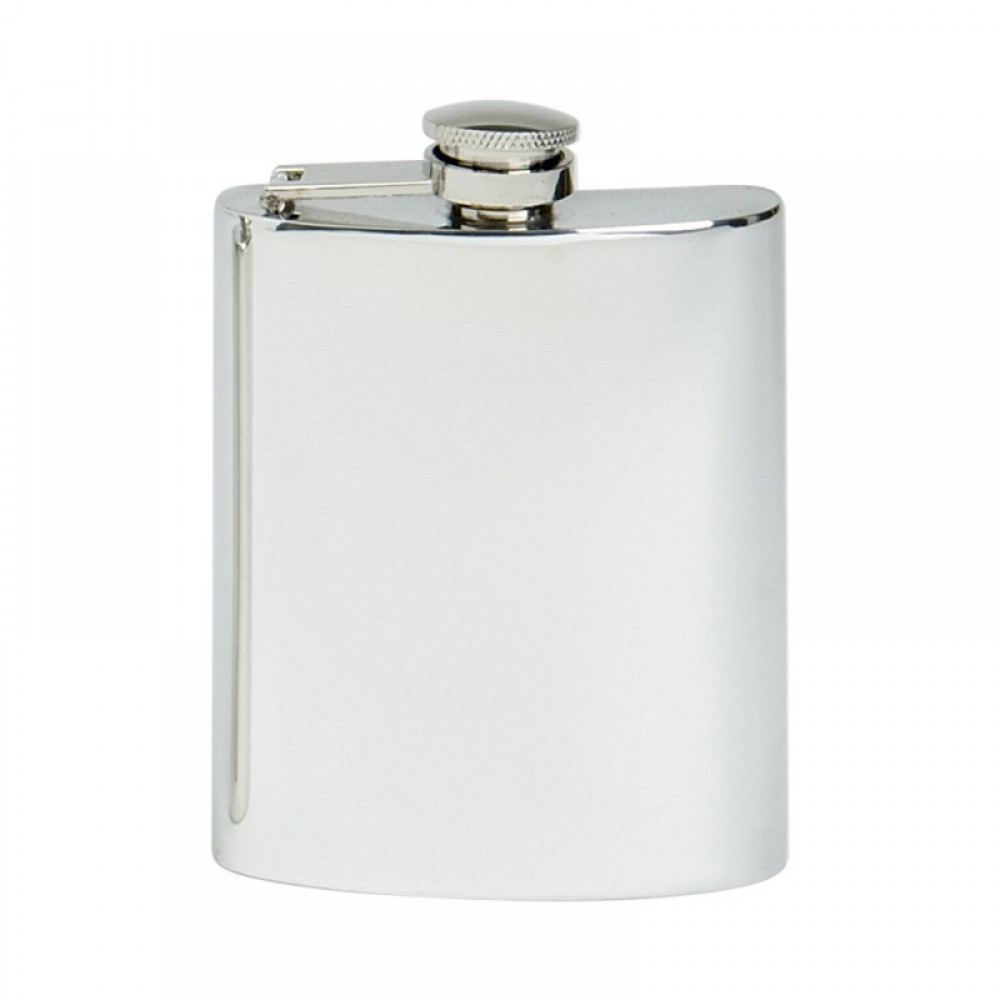 Pewter Hip Flasks Clement White