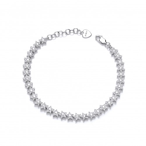 Silver & CZ Bracelet