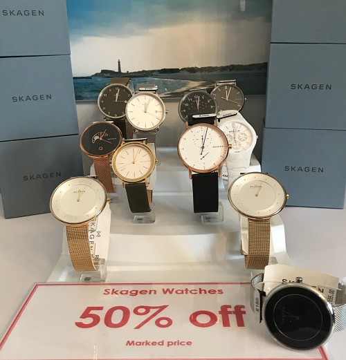 Reduced Skagen watches