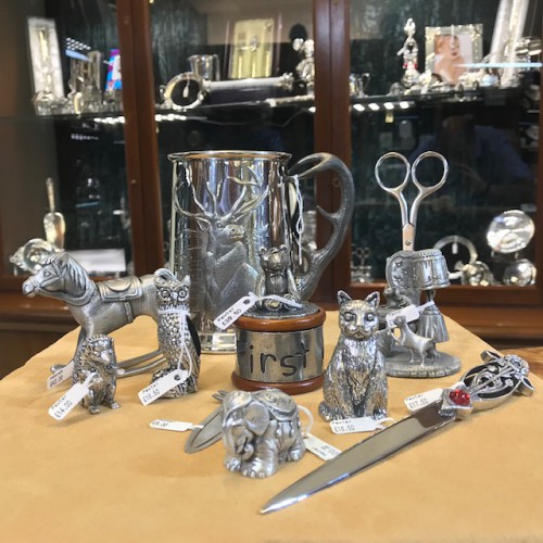 Pewter at Clement White Jewellers