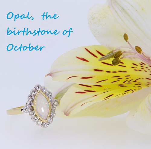 Opal Birthstone of October Clement White Jewellers