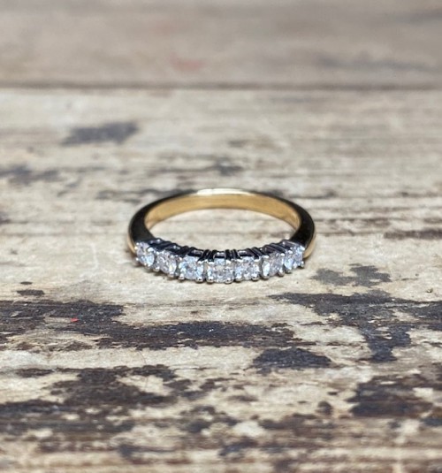 Diamond Half Eternity Ring