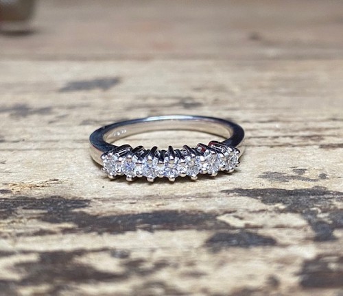 Diamond Half eternity 18ct ring