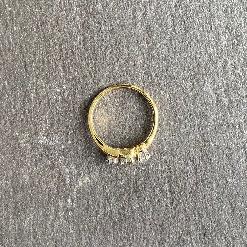 18ct 3 Stone Diamond Ring