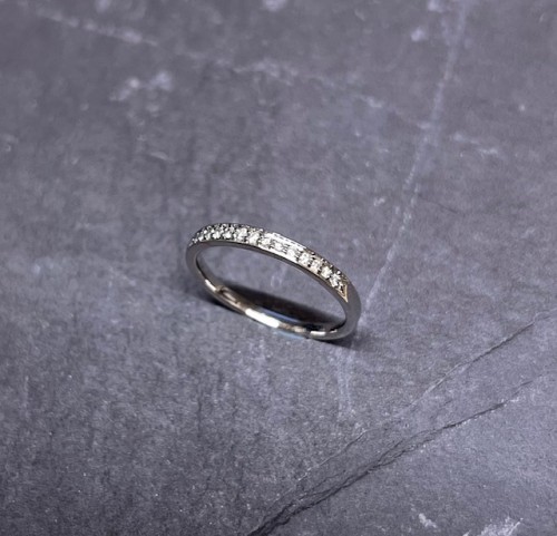 Diamond Half Eternity Ring