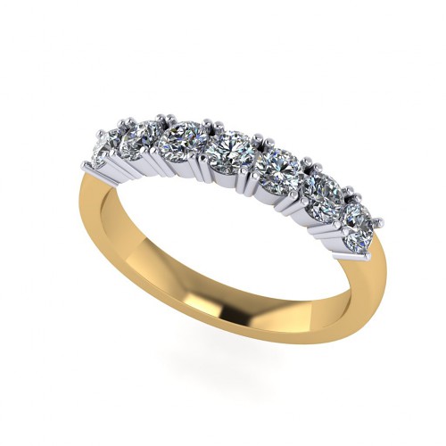 Diamond Half Eternity Ring